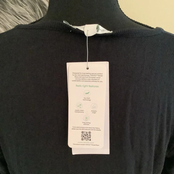 #113 NWT Threads For Thought Long Sleeve Ribbed Maxi Size Large - Picture 2 of 12